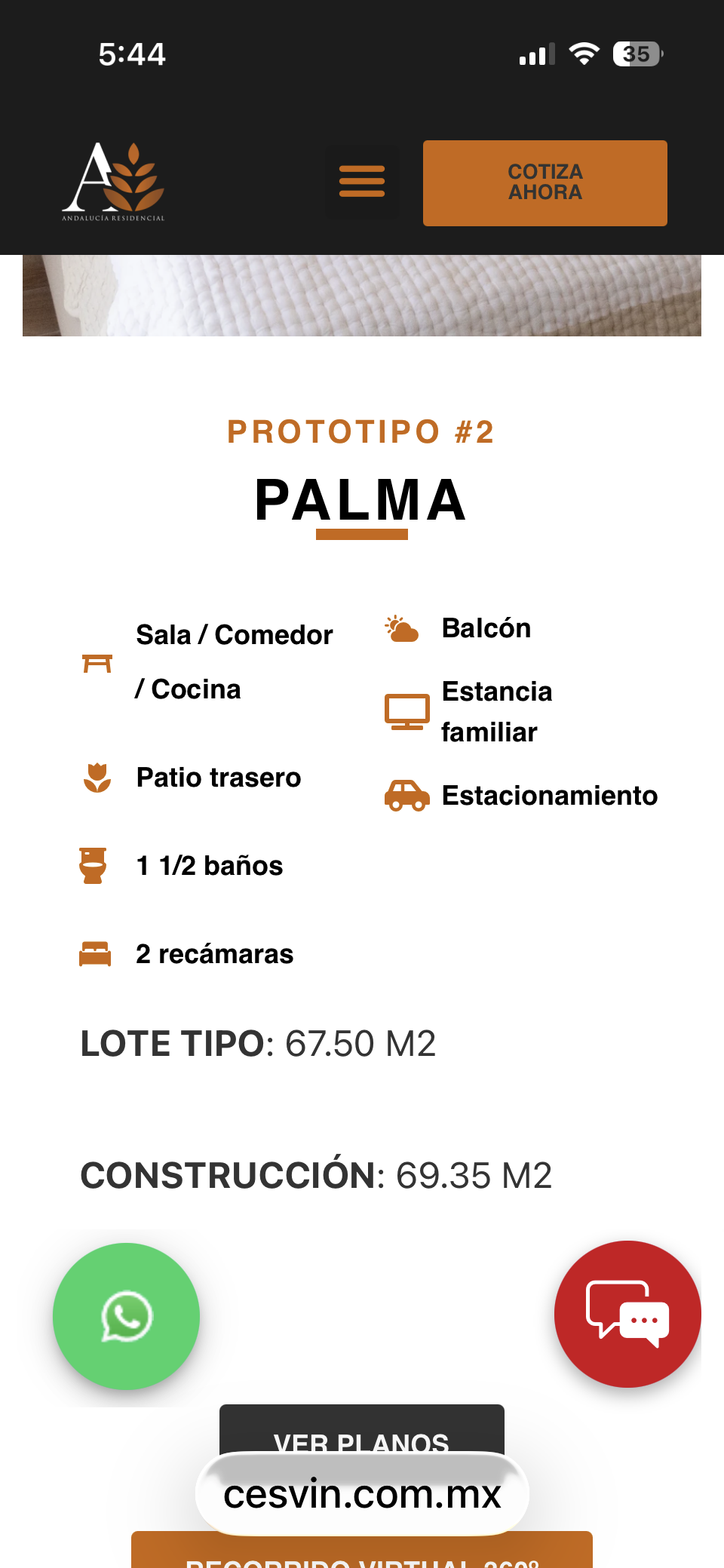Modelo Palma
